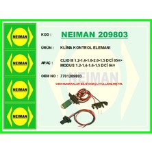 Bescher Klima Kontrol Elemanı Clıo 3 1.2-1.4-1.6-2.0-1.5 Dci 2005 Modus 1.2-1.4-1.6-1.5 Dci 04 7701209803