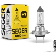 Seger Ampul H7 245 70W PX26D Standart Yenileme 3.500K Standart Işık (10 Adet)