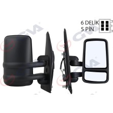 GVA Dış Dikiz Aynası Sağ Master-Movano 1995 Elektrikli Isıtmalı Konveks 7700353143
