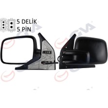 GVA Dış Dikiz Aynası Sol Transporter T4 1996 Elektrikli Isıtmalı Konveks VM-186EHL 701857507H01C