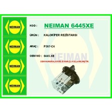 Bescher Kalorifer Rezistansı P307-C4 6445 Xe
