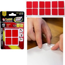 Colezium Montaj Bandı 2.5 kg - Çift Taraflı Hazır Kesilmiş Silikon Bant 12'li Montaj Bandı, Şeffaf