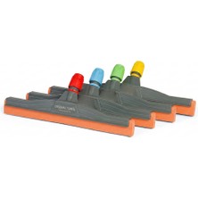 Dora Bella Plastik Yersil (Zemin Çekeceği) – Kırmızı Çift Lastikli 45 cm