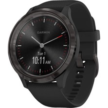 Garmin Vivomove 3, Hybrid With Real Watch Hands And Hidden Touchscreen, Black (Renewed)