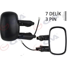 GVA Dış Dikiz Aynası Sag Elektrikli Astarlı Fıat Doblo 2000-2010 Konveks 3 Fiş VM-666EHPR 735296227