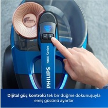 Philips 7000 Serisi Torbasız Elektrikli Süpürge, 750 W, Powercyclone 8 Teknolojisi,