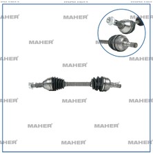 Maher AKS KOMPLE ÖN INSIGNIA A 2008-2017 / SOL 1.6T A16LET M-T 624,5MM 22796273