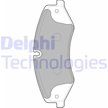 Delphi Fren Balatası On Land Rover Defender L663 L319 L462 Range Rover L322 L405 L320 L494 L560 LR021253
