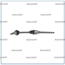 Maher Aks Komple Ön Scudo 1996-2006 / Jumpy 1 1994-2007 / Expert 1996-2006 / Sağ 1.9td Absli 48 Diş
