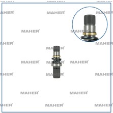 Maher Aks Mil Freze Transporter T6 2009-2015 2.0 Tdi Iç Sağ 261037105010145 02Z409345D