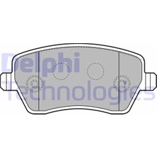 Delphi Fren Balatası On Renault Clıo 3-4 Modus 2004 Express 2021 Zoe 2012 Kangoo 2 2008 Captur 2013