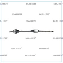 Maher AKS KOMPLE ÖN MASTER 2 2003-2010 / SAĞ 2.5DCI ABSLİ 51 DİŞ 1144MM 8200499895