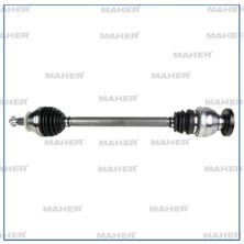 Maher AKS KOMPLE ÖN POLO / İBİZA / TOLEDO / FABİA 2014-2019 SAĞ CUSB 1.4 TDİ A-T 36 DİŞ 755MM 6C0407272AA