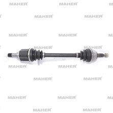 Maher Aks Komple Ön Megane 2 2002-2008 / Scenıc 2 2003-2009 / Sol 1.5dcı 6 Ileri M-T 660MM 8200330413