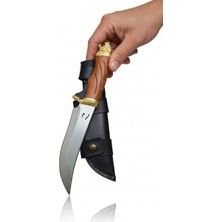 Mertcan Knife 30 cm Kurt Başlı Outdoor Av ve Kamp Bıçağı Mutfak Bıçağı Çakı Kasap Et Bıçağı