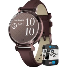 Garmin 010-02208-03 Lily 2 Classic Dark Bronze With Mulberry Deri Band Sche With 2 Yr Cps Geliştirilmiş Koruma Paketi