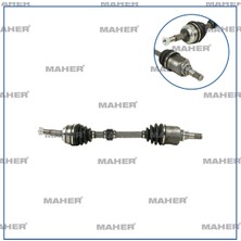 Maher AKS KOMPLE ÖN COROLLA 2020 1.6 BENZİNLİ SOL 1ZRFAE 660MM 43420 02F50