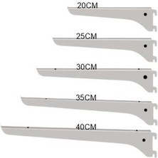 Rafburada Raf Destek Kolu - Ahşap Raf Desteği, Raf Tutucu Ayak - Sunta, Mdf Destek Kolu Beyaz-12 Adet-15 cm