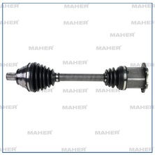 Maher AKS KOMPLE ÖN GOLF7 / A3 / LEON / OCTAVİA 2015-2020 SOL 1.0 TSİ A-T 36 DİŞ 486MM 5Q0407271DC