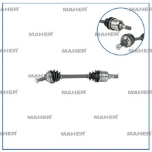 Maher Aks Komple Ön 306 1993-2002 / Sol 1.9d Absli 29 Diş 603,5MM 3272E1