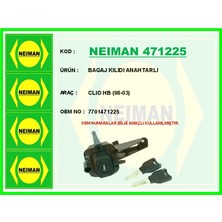 Bescher Bagaj Kılıdı Anahtarlı Clıo Hb 1998-2003 7701471225