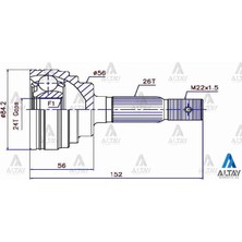 Maher AKS KAFASI DIŞ CARINA / CORONA / 2.0 2610561024 / RAV-4 1996-2000 43410 12040
