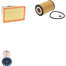 Sardes Filtre Seti Volkswagen Passat 1.6 Tdı Dizel 2015-2018 3lü Hava + Yağ F. + Yakıt Filtre