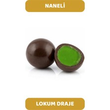 Arı Lokumları Bitter Çikolata Kaplı Nane Aromalı Lokum Draje 250 gr