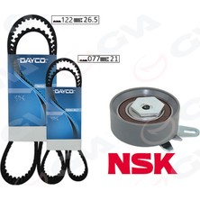 GVA Zengemtx Triger Seti 122X26.5-077X210 Transporter T4 2.4d 90-03 Aja K065323XS 2 Kayiş 1 Gergi