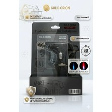 Gold Orion OR-100 Pürmüz Çakmak - Mutfak Tipi Ayarlanabilir Alevli Karamelize Şaloma - Siyah