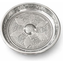 Luna Çeyiz Hediyelik Paslanmaz Çelik Hamam Tası 20 cm – Geleneksel Banyo Tası