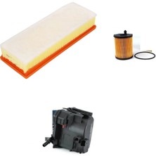 Sardes Filtre Seti Citroen C4 Picasso 1.6 Hdı Dizel 2005-2011 9hy 9HZ DV6TED4 3lü Hava + Yağ F. + Yakıt Filtre