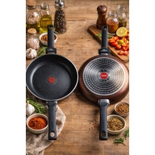 Tefal Kırmızı Bordo Indüksyonlu TAVA28 cm