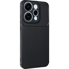 Zengemtx Newface  Reno 15 Auto Focus Karbon Kapak - Siyah