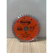 Stalyon Mermer Granit Kesme Elmas Uç Seramik Mermer Kesme Taşı 115 mm