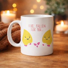 isiltikidsmoda Model 29 – I’ve Fallen For You Yazılı Sevimli Aşk Temalı Porselen Kupa