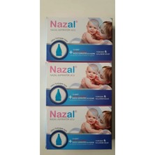 Nazal Burun Aspiratörü Yedek Uç Yumuşak 12 Li Otribebe Uyumlu 3 Kutu