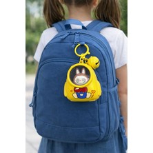 Labubu Işıklı Zilli Anahtarlık Çok Renkli