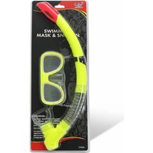 Mustran Profesyonel Tahliye Valfli Küçük Boy Çocuk Maske Şnorkel Deniz Havuz Dalış Seti 3-6 Yaş Kutulu