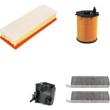 Sardes Filtre Seti Peugeot Partner 1.6 Hdı Dizel 2008-2010 4lü Hava + Yağ F. + Yakıt + Polen