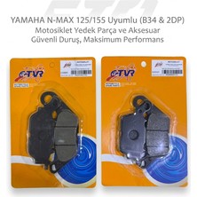 Ctvr Yamaha Nmax 125 Fren Balatası Takımı (Ön + Arka Set) - Ekonomik Seri - R&n Store