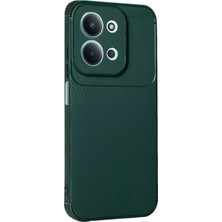 Zengemtx Newface Xiaomi Redmi 15C 5g Auto Focus Karbon Kapak - Koyu Yeşil