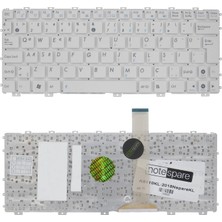 Notespare Asus Uyumlu Eee Pc 1015BX-BLK088S, 1015BX-BLK099S, 1015BX-BLK102 Klavye Tr Beyaz