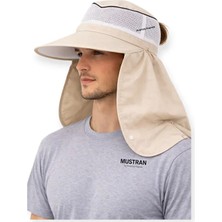 Mustran Uv Korumalı Geniş Siperli Enseli Güneş Şapkası Fileli Outdoor Balıkçı Kamp Bahçe Unisex