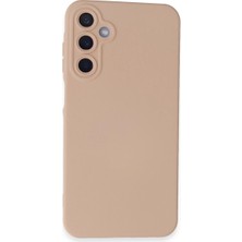 Samsung Galaxy A05S Kılıf Nano Içi Kadife Silikon - Pudra ARLSTRTCH-MPA3256