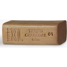 Derwent : Renkli Kömür (Tinted Charcoal) Xl Blokları : Ochre