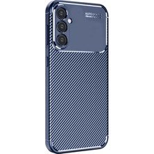 Samsung Galaxy A16 5g Kılıf Auto Focus Karbon Kapak - Lacivert ARLSTRTCH-MPA3256