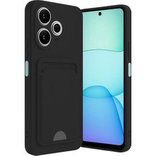 Xiaomi Redmi 13 4g Kılıf Kelvin Kartvizitli Silikon - Siyah ARLSTRTCH-MPA3256