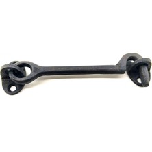 Antika Tarz Dekoratif Pirinç  Çengeli - 13CM, Oksit ARLSTRTCH-MPA3256