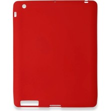 Ipad 4 9.7 Kılıf Evo Tablet Silikon - Kırmızı ARLSTRTCH-MPA3256